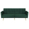 Artiss Sofa Bed 3 Seater Couch Convertible Lounge Adjustable Arm Recliner Velvet