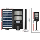 Leier 160 LED Solar Street Light Flood Motion Sensor Remote