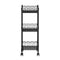Artiss 3-Tier Shelving Unit Adjustable Garage Storage Kitchen Rack With Wheels