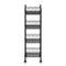 Artiss 4-Tier Shelving Unit Adjustable Garage Storage Kitchen Rack With Wheels