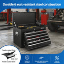 GIANTZ 5 Drawer Tool Chest Box Cabinet Lockable Garage Storage Organiser Black