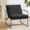 Artiss Armchair Lounge Chair Sling Black