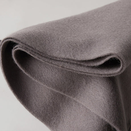 100% MERINO VIRGIN WOOL SCARF 970116 GREY