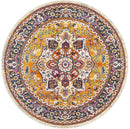 Babylon 207 Multi Round by Rug Culture-150X150CM - ROUND