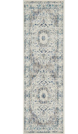 Evoke 251 White Runner by Rug Culture -400X80CM - RUNNER