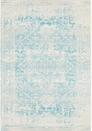 Evoke 253 White Blue by Rug Culture -230X160CM - RECTANGLE