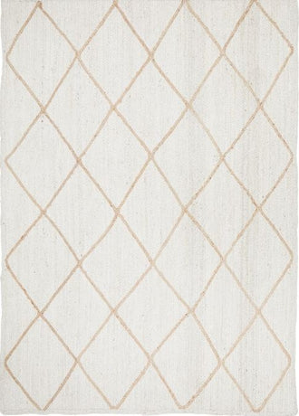 Noosa 222 White by Rug Culture-400X300CM - RECTANGLE