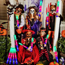 16PCS Foam Glow Sticks, Foam Light Up Sticks with 3 Modes Colorful Flashing, Glow Stick Bulk Party Pack, Glow in Dark Party Supplies, LED Foam Sticks Bulk for Wedding, Raves, Concert, Halloween