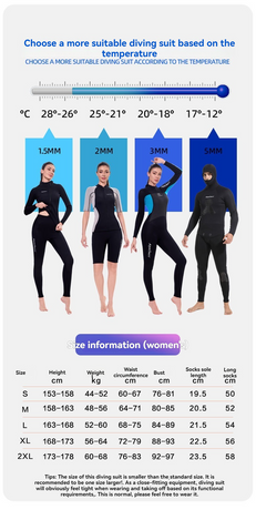 2MM jellyfish suit diving wet clothes jellyfish suit snorkeling swimsuit super elastic skin-friendly 2-piece jumpsuit+stockings