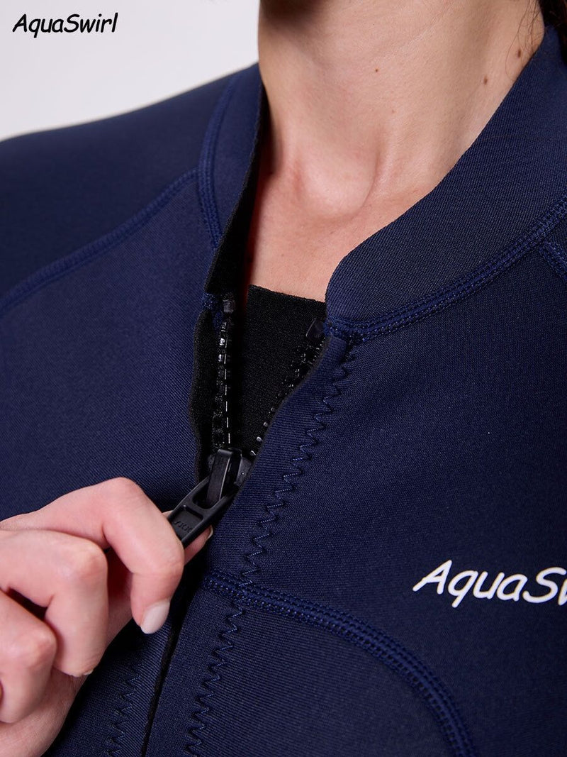 2MM jellyfish suit diving wet clothes jellyfish suit snorkeling swimsuit super elastic skin-friendly 2-piece jumpsuit+stockings