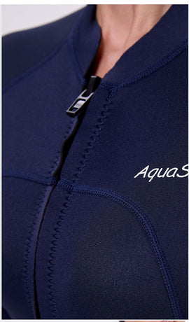 2MM jellyfish suit diving wet clothes jellyfish suit snorkeling swimsuit super elastic skin-friendly 2-piece jumpsuit+stockings