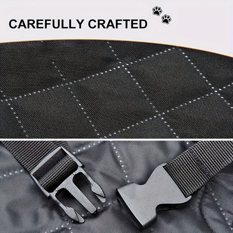Dog Car Seat - Car Pet Travel Carrier, Durable Fabric, Adjustable Straps, Suitable for Long Drives, Essential for Safe Dog Travel, Ideal for Small to Medium-Sized Dogs