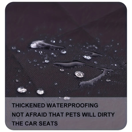 Dog Car Seat - Car Pet Travel Carrier, Durable Fabric, Adjustable Straps, Suitable for Long Drives, Essential for Safe Dog Travel, Ideal for Small to Medium-Sized Dogs