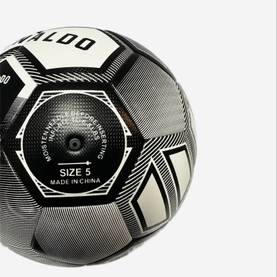 5th fans collect gifts Christmas Boxing Day black and white cool football with pump air needle net bag.soccer