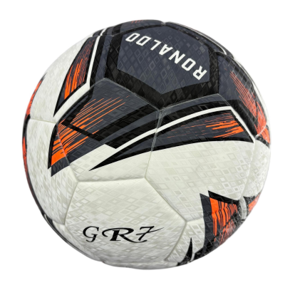 5th football match training gift hot-blooded youth PU fitting material wear-resistant explosion-proof Christmas Boxing Day (including air needle net bag pump)soccer