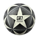 5th STARfootball match training gift hot-blooded youth PU fitting material wear-resistant explosion-proof Christmas Boxing Day (including air needle net bag pump)soccer