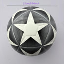 5th STARfootball match training gift hot-blooded youth PU fitting material wear-resistant explosion-proof Christmas Boxing Day (including air needle net bag pump)soccer