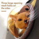 Printed Space Capsule Cat Bag, Large Capacity Crossbody Dog Bag, Universal Pet Bag for All Seasons