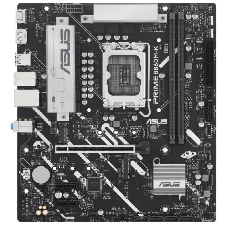 (System Build Only Non Retail Pack) ASUS PRIME B860M-K-CSM Intel LGA1851 Motherboard
