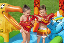 190L Jurassic Splash Water Play Centre, Bright Dinosaur Theme with Slide
