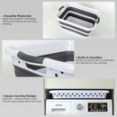 45L Space-Saving  Laundry Basket – Collapsible Hamper for Dorms, RVs, Homes & Garages