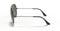 Aviator Large Metal II Sunglasses in Black and Green