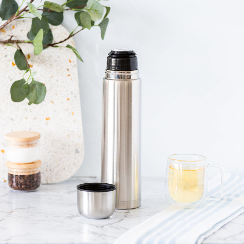 1L Stainless Steel Vacuum Flask Insulated Drink Container