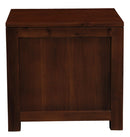 Amsterdam Solid Mahogany Timber 1 Drawer Bedside Table (Mahogany)