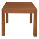 Amsterdam Solid Mahogany Timber Dining Table 90 x 90 cm (Light Pecan)