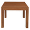 Amsterdam Solid Mahogany Timber Dining Table 90 x 90 cm (Light Pecan)