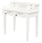Winston 6 Drawer Solid Timber Writing Desk (White)