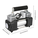 Car Air Compressor 12V 4WD Portable Tyre Inflator Deflator Truck Pump 150PSI