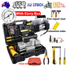 150PSI 12V Car Air Compressor Portable Tyre Deflator Inflator Pump 4WD Car Truck RED CASE