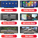 10.26" 4K Car Camera Carplay Android Car GPS Navigation Dashboard Video Recorder