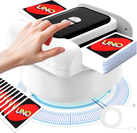 2 Deck Automatic Card Shuffler Board Game Poker Playing Cards Shuffling Machine