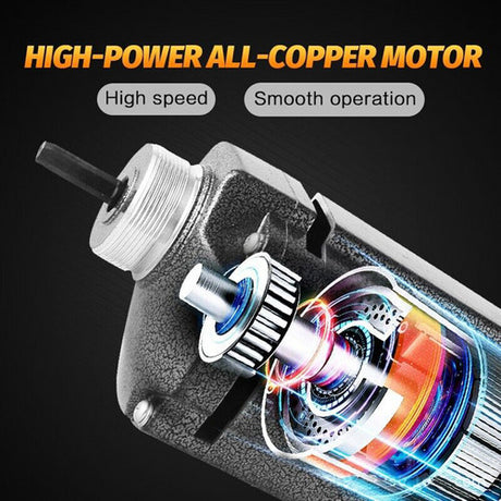 1800W Portable Handheld Electric Concrete Cement Mixing Vibrator w/Flexible Hose