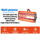 1200W Shortwave Infrared Paint curing Lamp Spray Painting Solary Baking Dryer