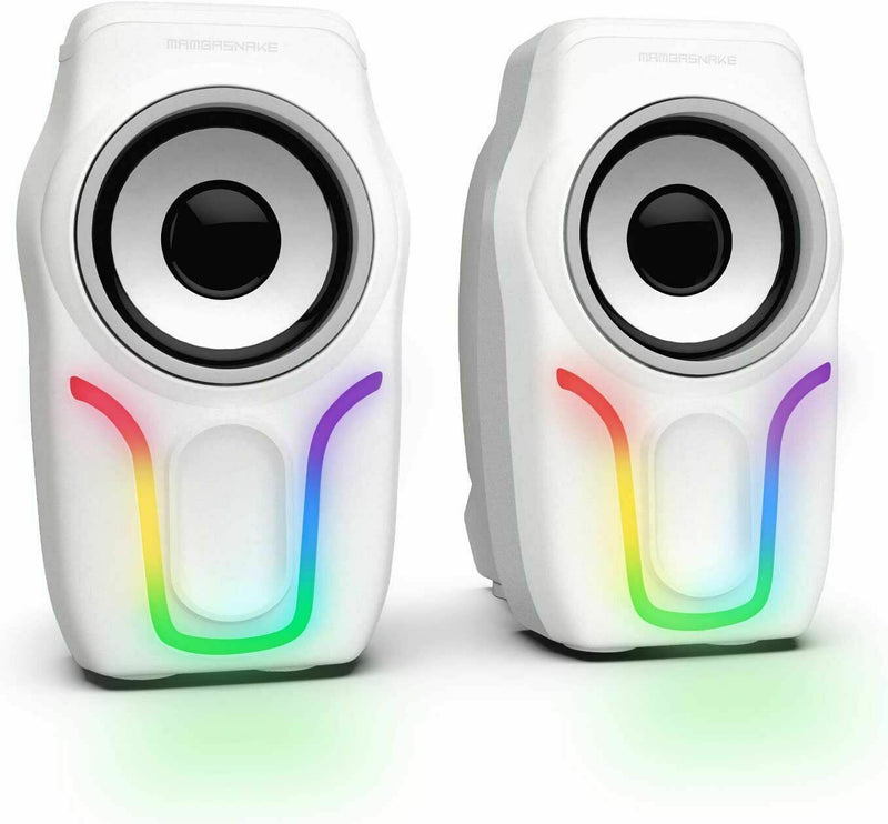 Wired Mini Gaming Speakers with 3.5mm, Portable Computer Mini Speakers for Music
