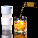2pcs Silicone Ice Ball Mold Sphere Cube Maker Mould Jelly Whiskey Cocktail