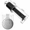 Pop Up Power Point 3 Socket Plug + 2 USB Table Home Kitchen Desk Outlet