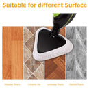 6PCS For H2O H20 Steam Mop Pads Replacement Reusable Washable Cloths Microfiber