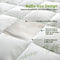 Bamboo Pillowtop Mattress Topper Luxury Bedding Mat Pad Protector Cover Single 90 x 190 cm