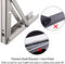 14"Stainless Steel Folding Table Bracket Shelf Bench 200kg Load Heavy Duty