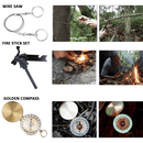 16in1 SOS Kit Outdoor Emergency Equipment Box For Camping Survival Gear