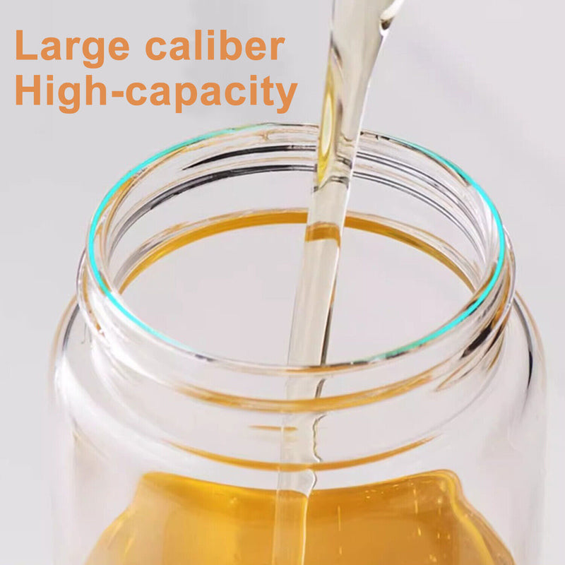 2 in 1 Oil Sprayer Dispenser Spray Bottle Cooking Baking BBQ Kitchen Tools 550ML