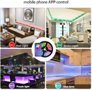 5V RGB LED Strip Lights IP65 Waterproof 5050 5M 10M 20M 300 LEDs USB Bluetooth