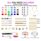 About 6113pcs Clay Heishi Beads Flat Bead Kit Bracelets Necklace Earrings Making