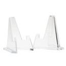 20pcs S Acrylic Clear Stand for Trading Card PSA Pokemon Card Holders Stand