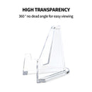 12pcs L Acrylic Clear Stand for Trading Card PSA Pokemon Card Holders Stand