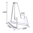 12pcs L Acrylic Clear Stand for Trading Card PSA Pokemon Card Holders Stand